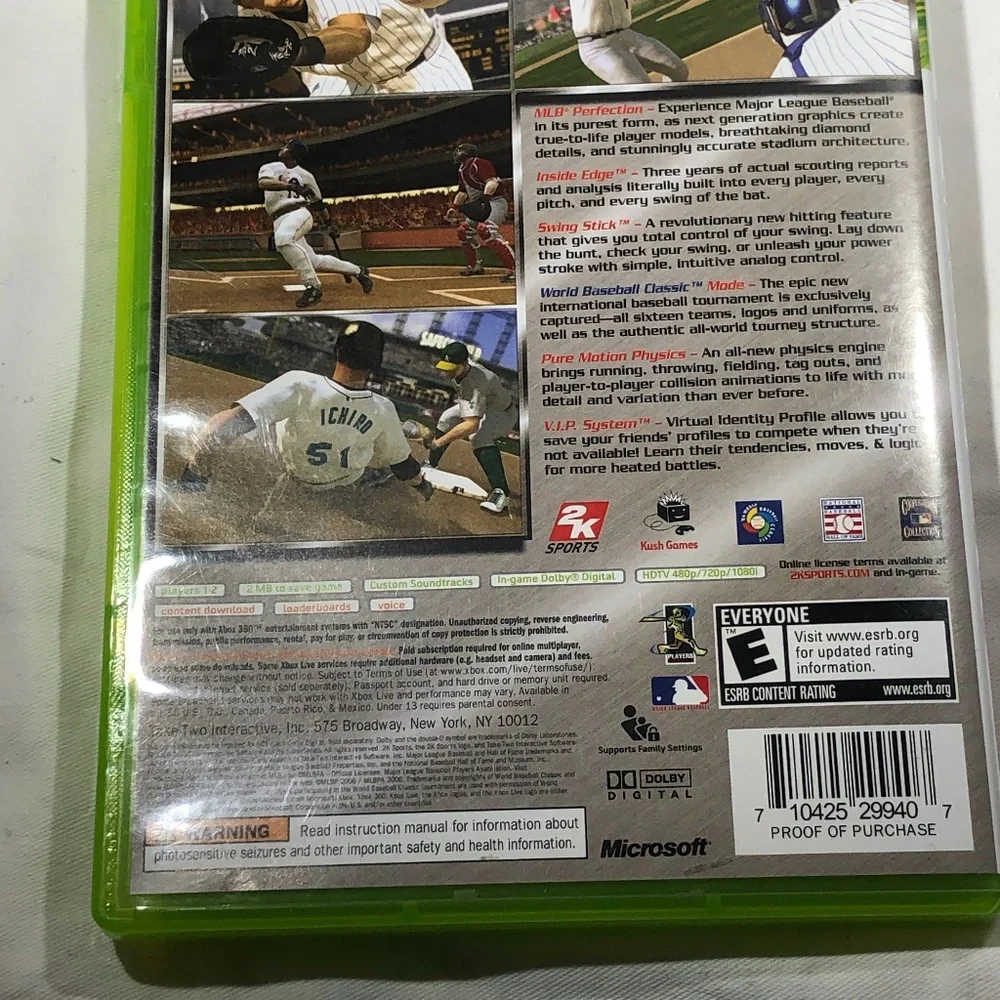 XBOX 360 EA SPORTS MLB 2K6